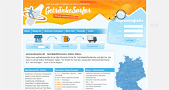 Desktop Screenshot of getraenkesurfer.de